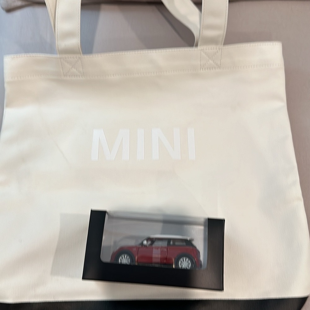 Mini Cooper Tote Bag-Canvas